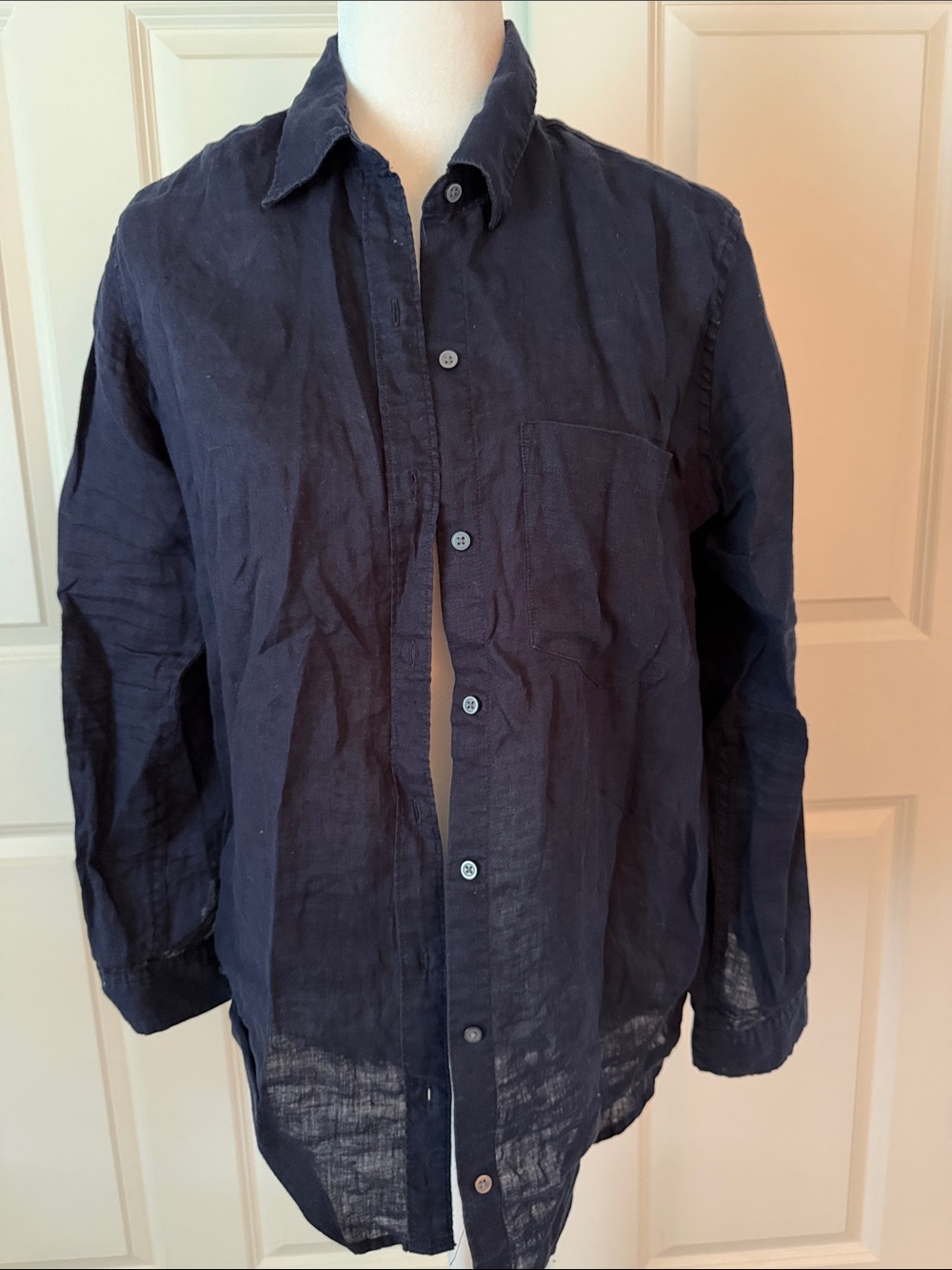 GAP Navy Lightweight Women's Shirt Jacket